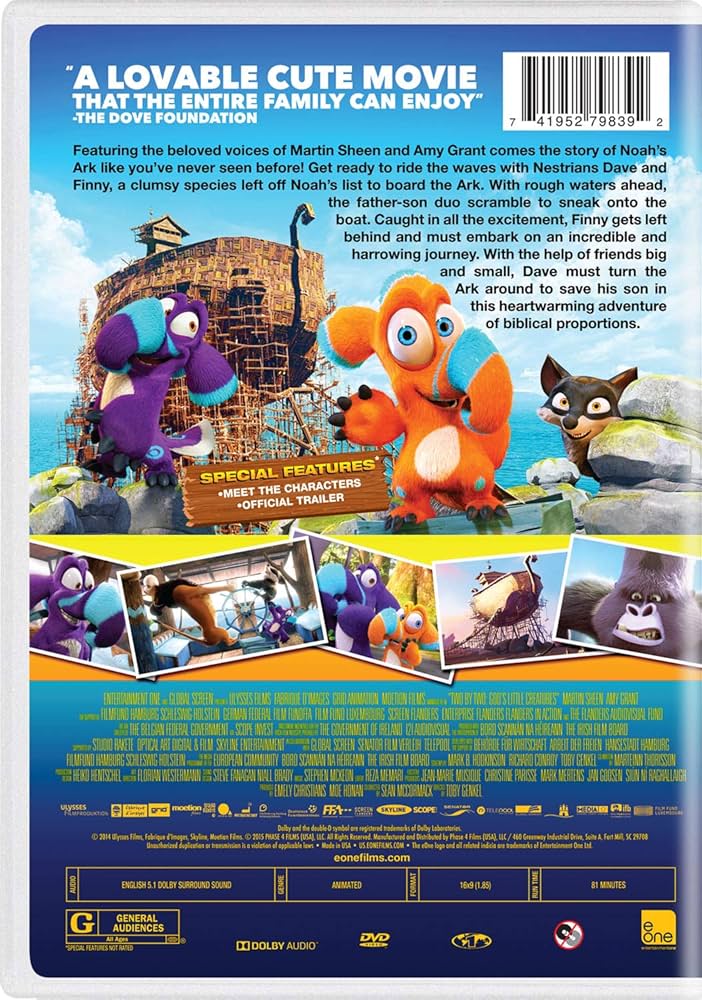 その他 Two By Two: God&#39;s Little Creatures [DVD] Two By Two: God's Little Creatures (DVD, 2013) for sale